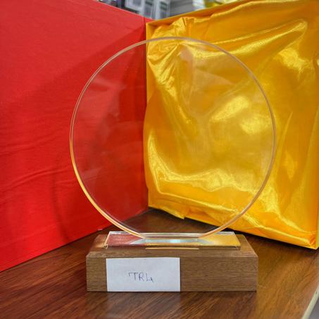 Trophy Verre Et Bois  TR4