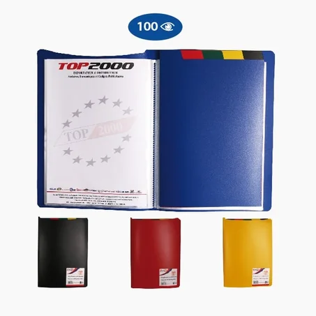 Porte tarif avec 5 intercalaires