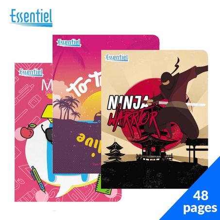 Cahier A5 48 Pages 60g ESSENTIEL