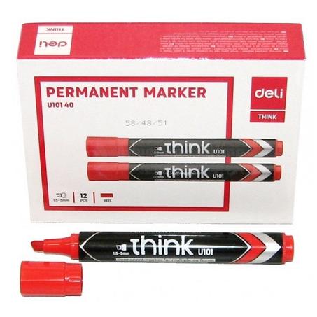 MARQUEUR PERMANENT BLEU DELI U10130  1.5-5mm