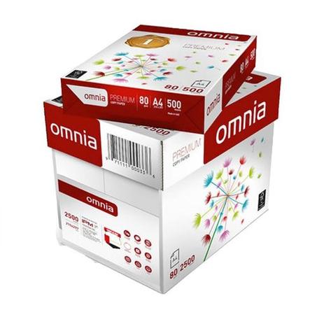 RAMETTE PAPIER A4 80G /500 FEUILLE OMNIA