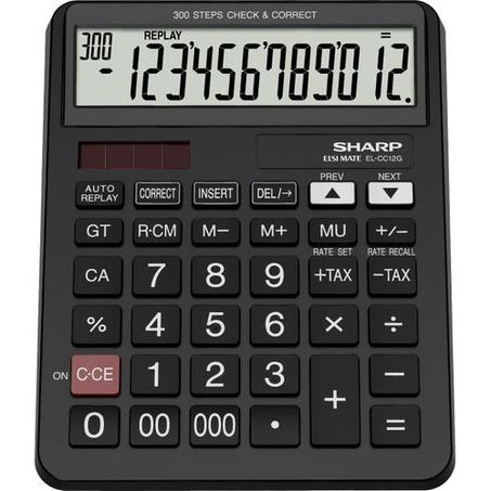 Calculatrice SHARP EL-CC12D