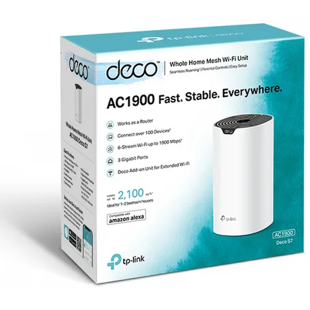 Système WiFi Mesh TP-Link Deco S7 AC1900 pour toute la maison 1 pack (DECOS7_1-PACK)