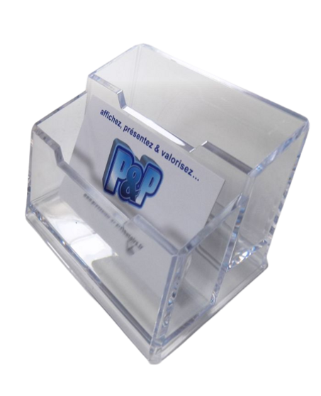 Porte Carte Visite en Plastique