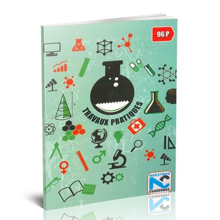 Cahier Travaux Pratiques 96 Pages 50 Feuilles Grand Format