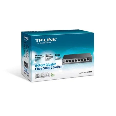 Easy Smart switch TP-LINK 8 Ports Gigabit TL-SG108E