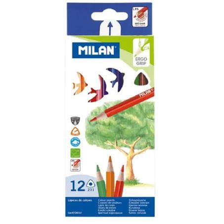 12 LAPICE DE COULEUR MILAN