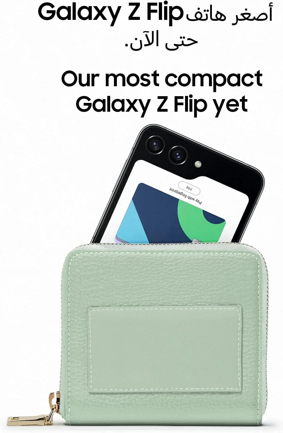 Samsung Galaxy Z Flip5 Android Smartphones, 8GB RAM, 256GB ROM, Graphite