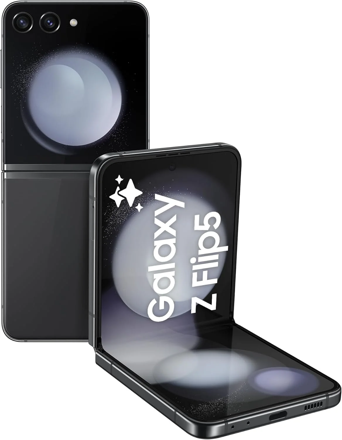 Samsung Galaxy Z Flip5 Android Smartphones, 8GB RAM, 256GB ROM, Graphite