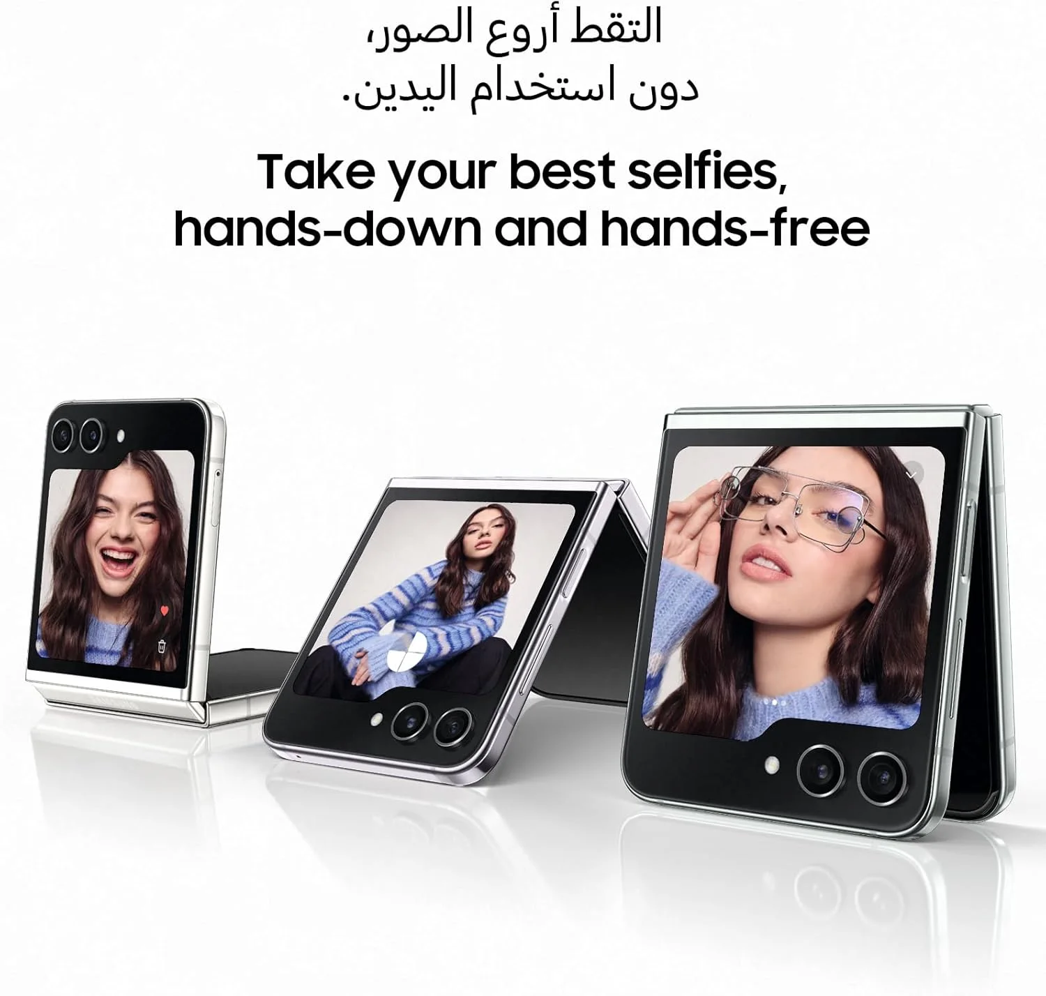 Samsung Galaxy Z Flip5 Android Smartphones, 8GB RAM, 256GB ROM, Graphite