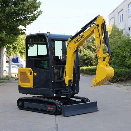 RIPPA R330 Mini Excavator – 3 Ton Compact Digger with Kubota D1105 Diesel Engine, Enclosed Cab & Advanced Hydraulic System