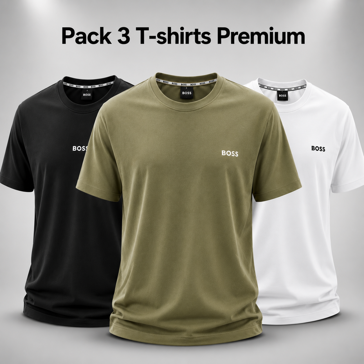Pack 3 T-shirt Premium