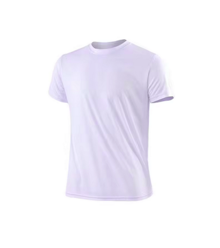 تي شيرت رجالي سريع الجفاف بأكمام قصيرة للجري في صالة الألعاب الرياضية