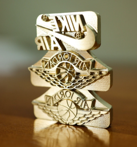 Brass Stamp - Wings logos