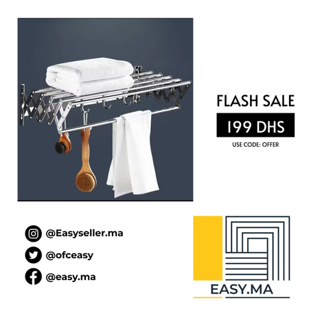 Porte serviette INOX