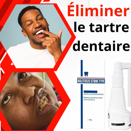 Vaporisateur oral puissant dissolvant le tartre ShinTeeth
