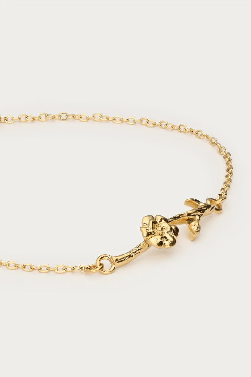 Birth Flower bracelet