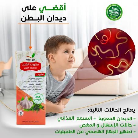 مشروب الشيح للتخلص من الديدان المعوية