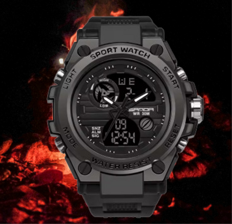 ساعة رياضية متعددة الوظائف