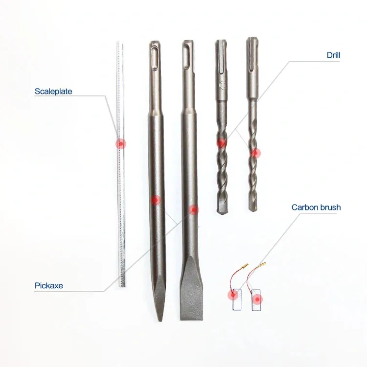 Marteau perforateur 24mm-620w Makute