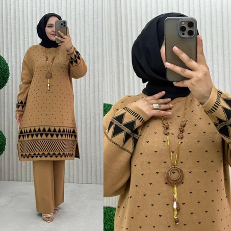 Ensemble ديال البرد دافئ وأنيق، مناسب لهاد الشتا!