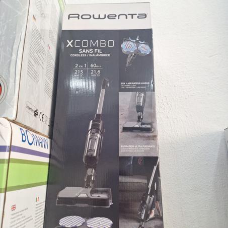 Rowenta Aspirateur balai LAVEUR 2EN1 SANS FIL X-COMBO