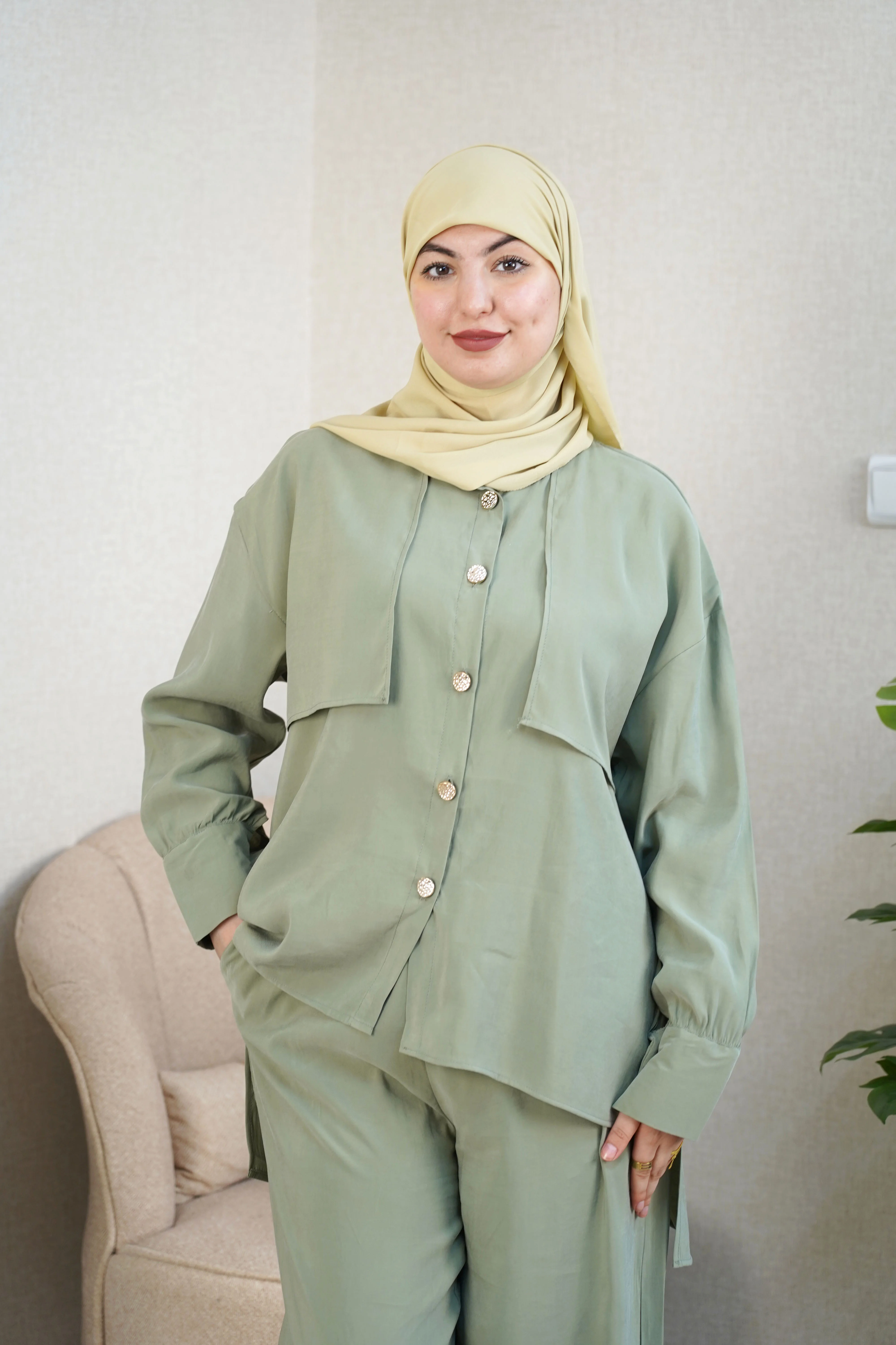 طقم ليانا – أناقة وراحة يومية