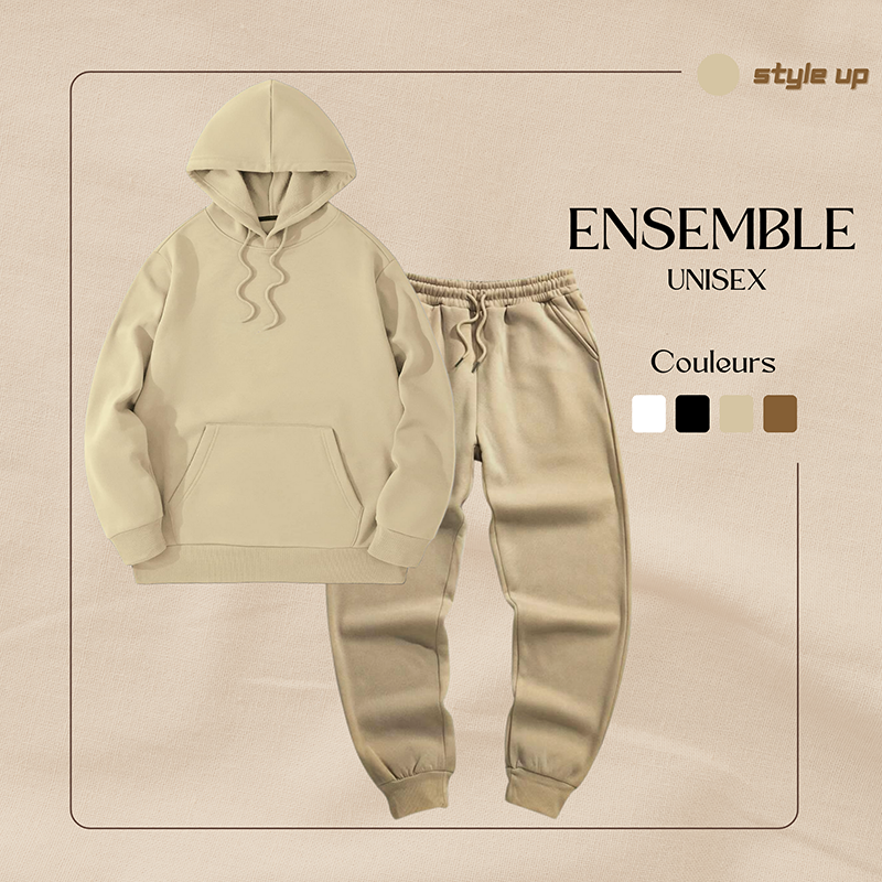 Ensemble à capuche Unisex