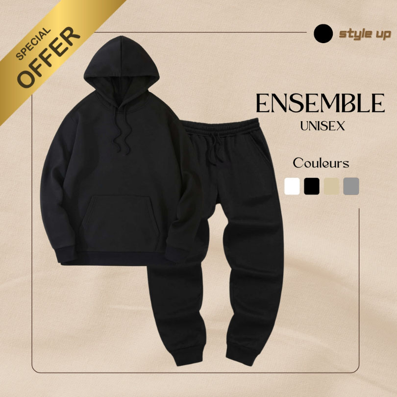 Ensemble à capuche Unisex