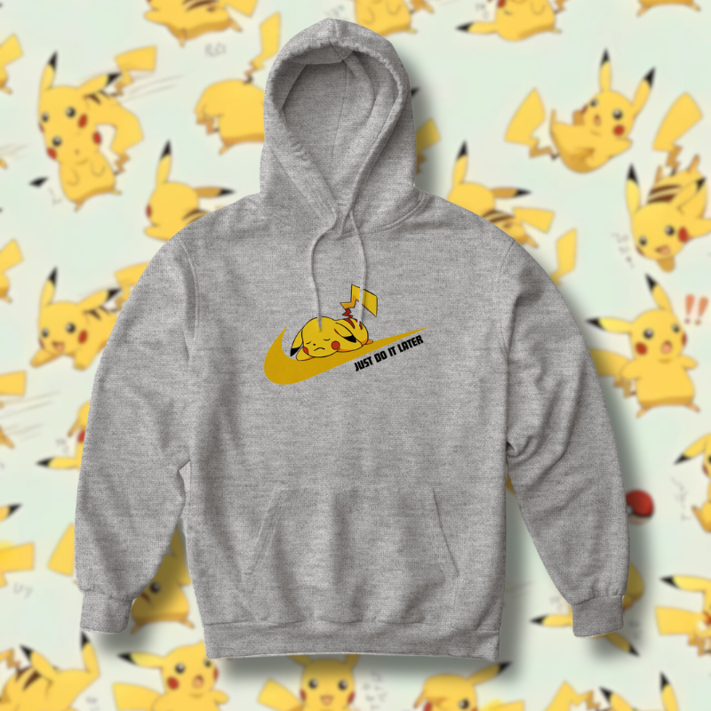hoodie swoosh picatchu 