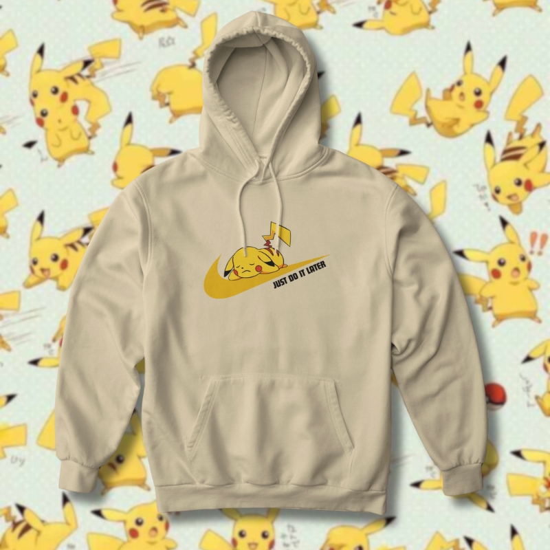 hoodie swoosh picatchu 