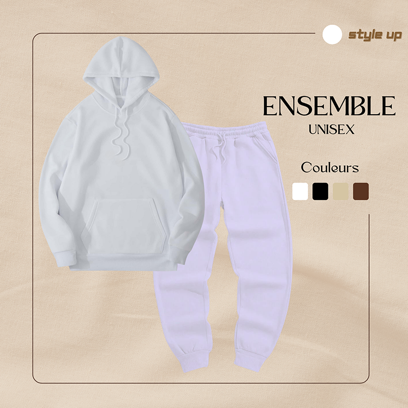 Ensemble à capuche Unisex