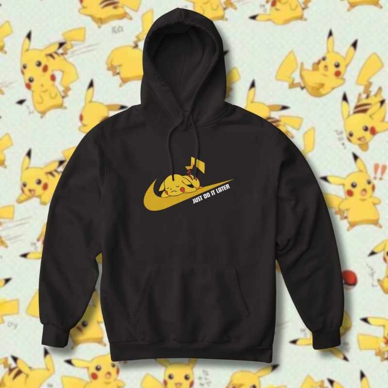 hoodie swoosh picatchu 