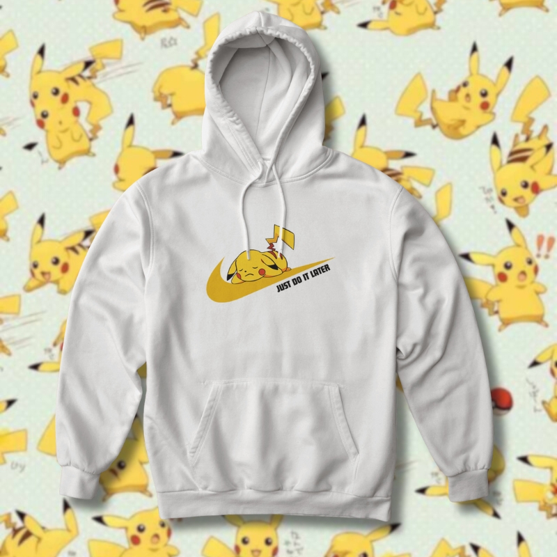 hoodie swoosh picatchu 