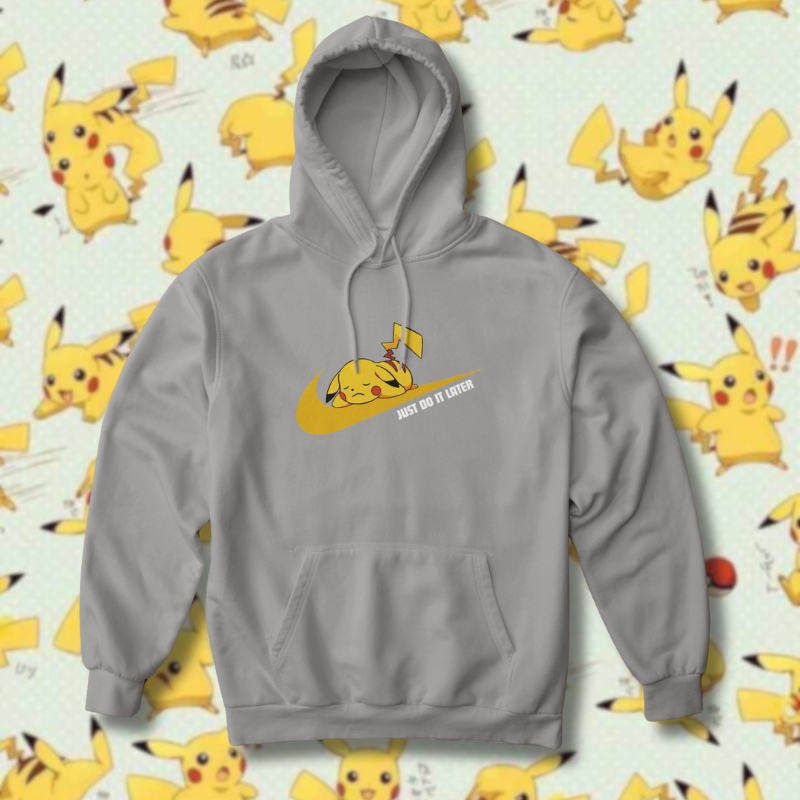 hoodie swoosh picatchu 