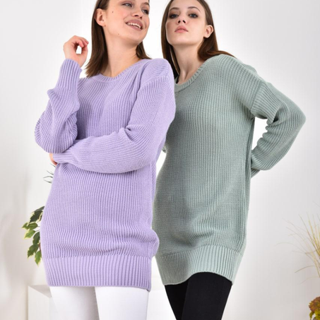 كنزة تركية بألوان متعددة 🌿✨Ref56