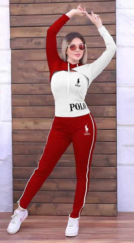 طقم رياضي تركي فاخر بثلاث قطع: ! 🌟”Ref 22