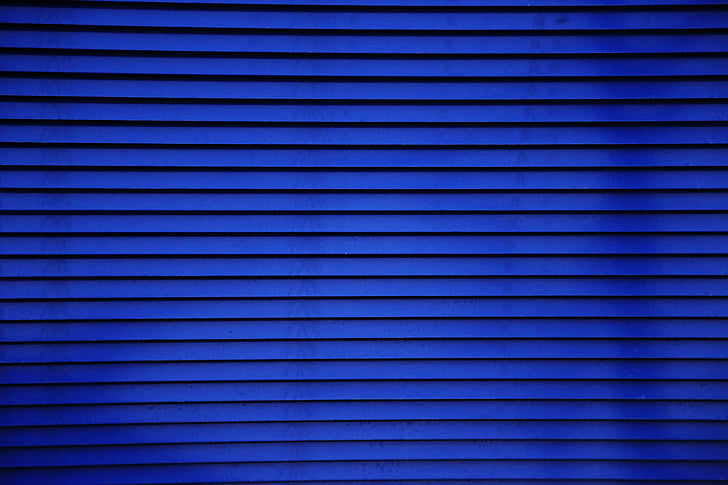Store vénitien aluminium - Tendance Bleu