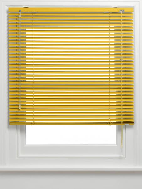 Store vénitien aluminium - Tendance Jaune Citron
