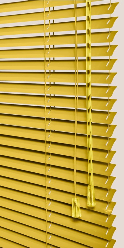 Store vénitien aluminium - Tendance Jaune Citron