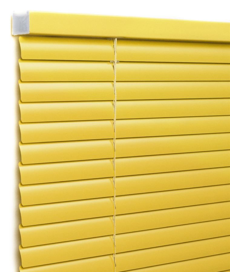 Store vénitien aluminium - Tendance Jaune Citron