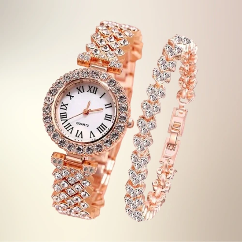 ساعة مع سوار