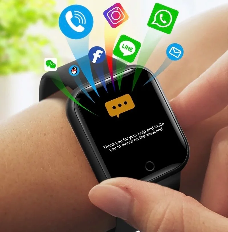 smart watch - ساعة ذكية مقاومة للماء