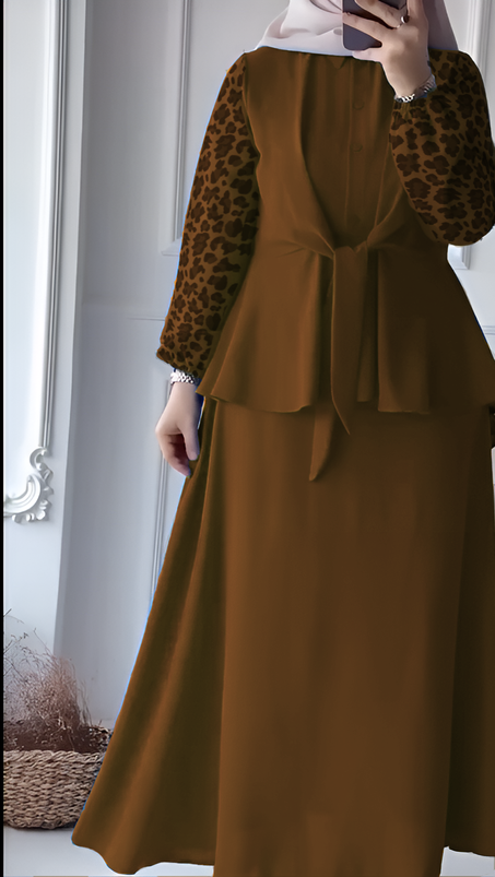 Robe Leopard Scarlett