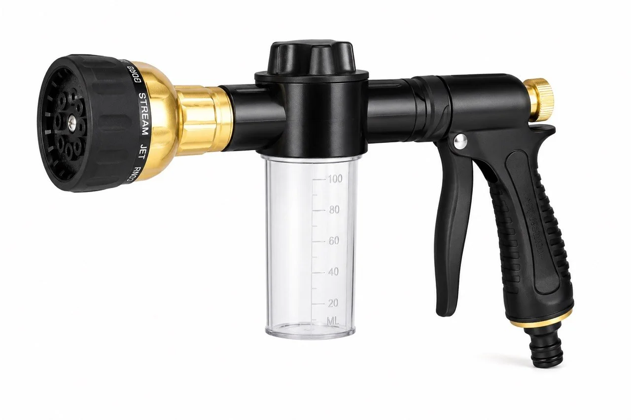 HydroJet Pro - مسدس رش الماء عالي الضغط مع خزان صابون مدمج