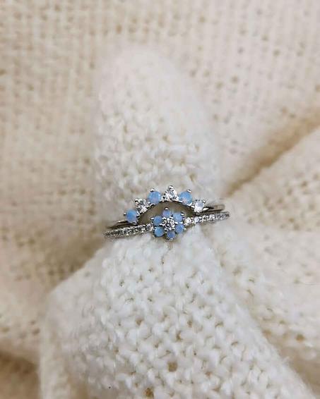 خاتم الكرستال الازرق