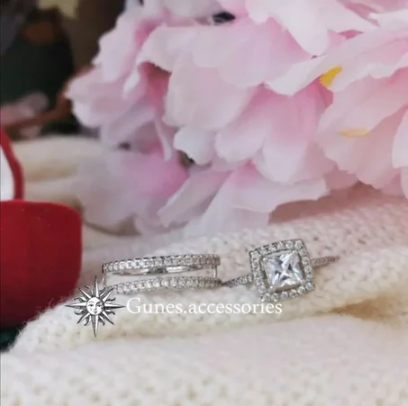 خاتم توينز سوليتير