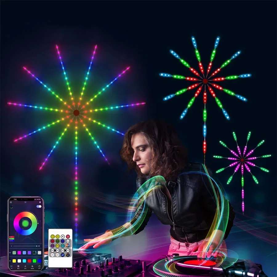 Lumières de Bande LED RGB Contrôlées par Bluetooth