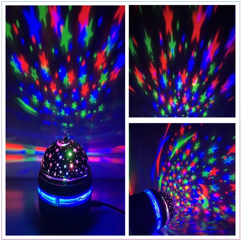 Lampe Projecteur Étoile USB