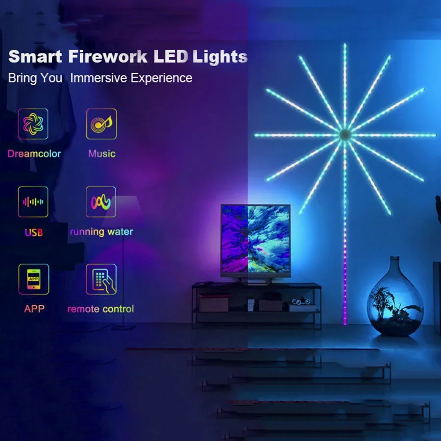 Lumières de Bande LED RGB Contrôlées par Bluetooth